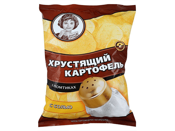 Картофельные чипсы "Девочка" 160 гр. в Ногинске