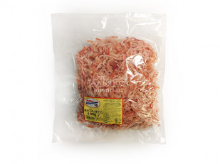 Мидии вяленые: Кальмар стружка со вкусом краба (розовая)