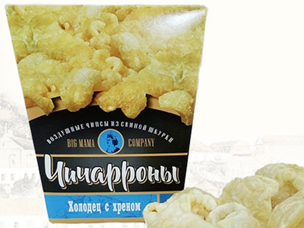 Чичарроны со вкусом холодца и хрена в Ногинске