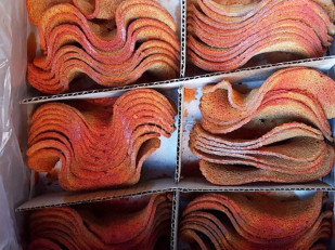 Шашлычок из кальмара х/к: Ресторанные гренки с паприкой