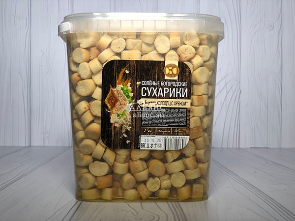Сухарики с холодцом и хреном в Ногинске