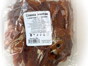 Ведро Ржаные гренки со вкусом шашлыка: Минтай спинка широкая с перцем (МиЛара)