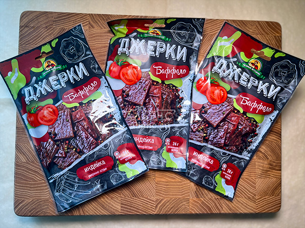 Джерки из индейки "Баффало" 45 гр. в Ногинске