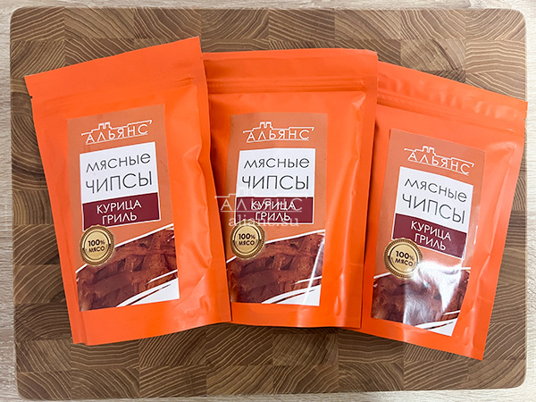 Мясо (АЛЬЯНС) вяленое курица "Гриль" 50 гр. в Ногинске