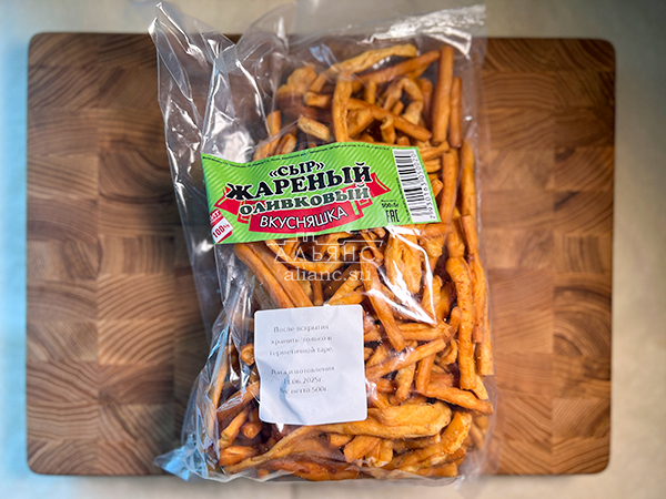 Жареный сыр "ВКУСНЯШКА" (Оливковый) 500гр. в Ногинске