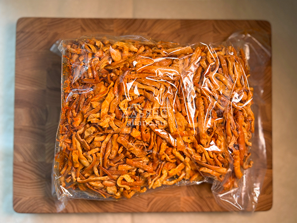 Нитка ЖАРЕНАЯ "Тайский перец" Oktobersnack 1 кг (сырный продукт) в Ногинске