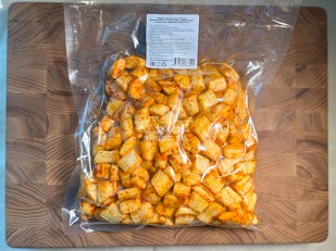 Чипсы из лаваша: Сырный продукт ФЕРМЕРСКИЙ бочонок паприка