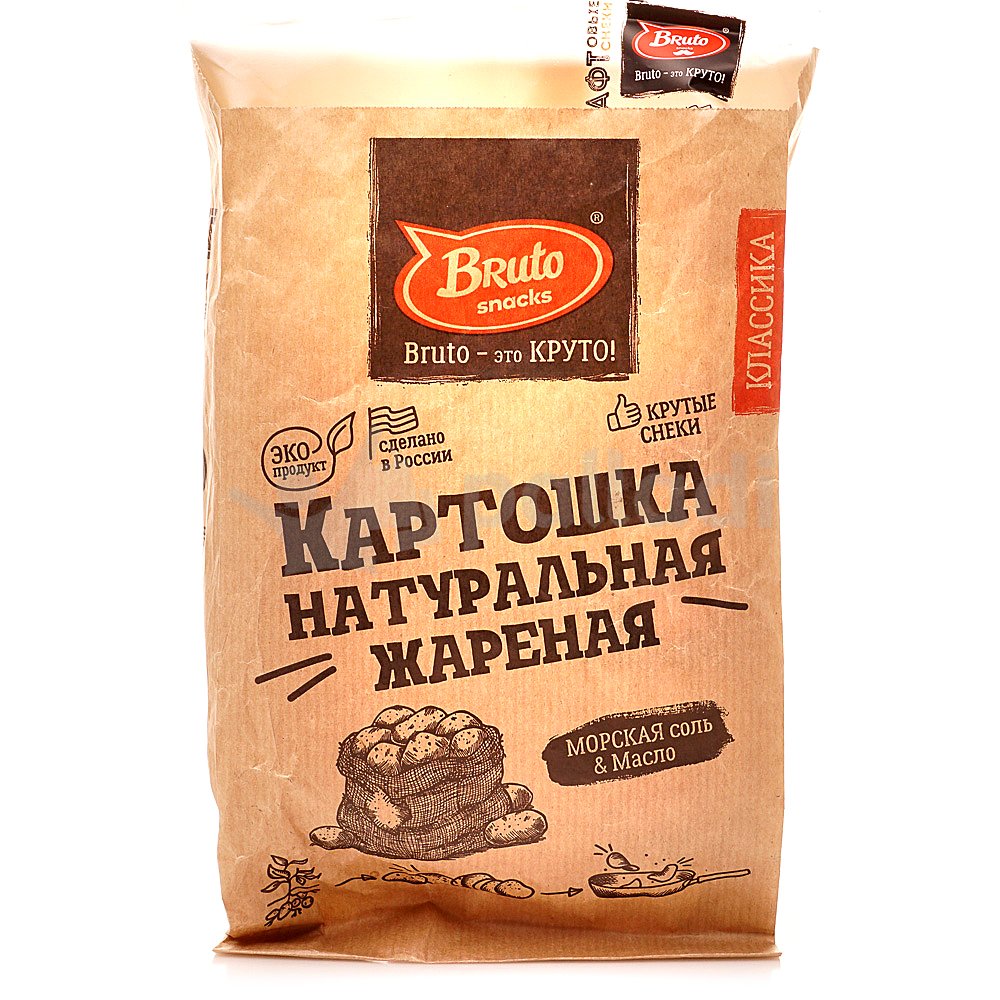 Картофель «Бруто» с солью 70 гр. в Ногинске